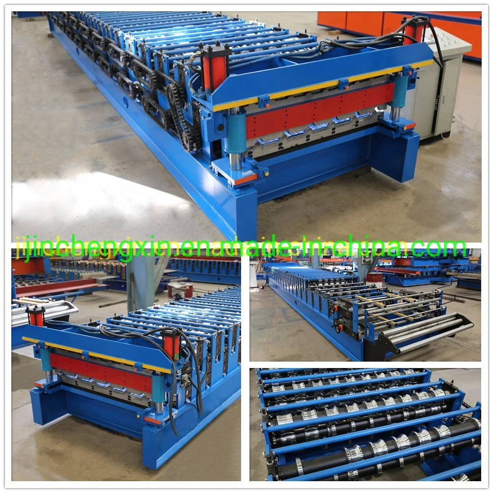 Galvanized Roof Sheet Corrugated Iron Metal Roof Panel Roll Forming Machine